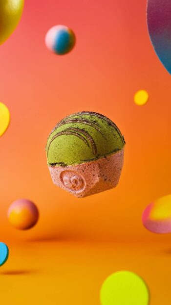 Blueberry Matcha Oat Latte